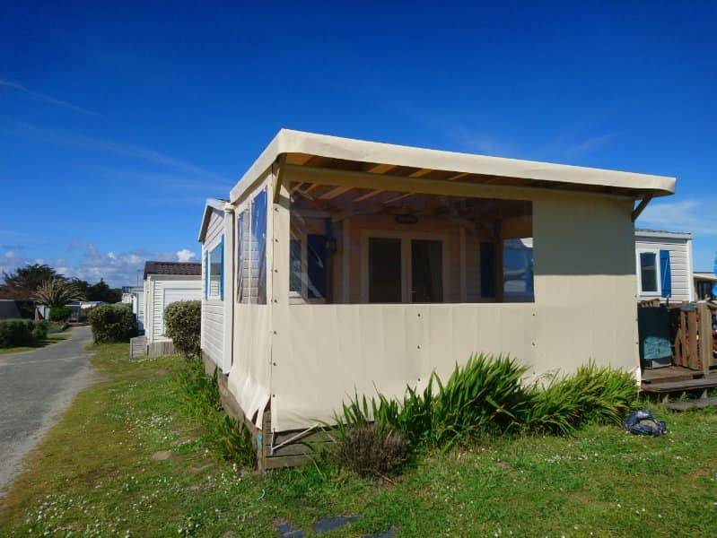 Confection et Pose Bches Terrasse Mobilhome  PLOEMEUR