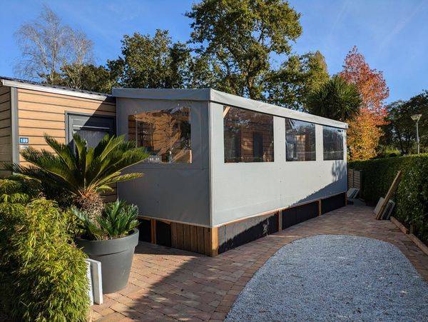 Confection et Pose Bches Terrasse Mobil-home  PONT AVEN